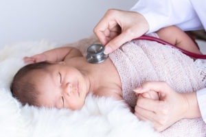 How Long Does It Take to Settle a Newborn Brain Hemorrhage Case